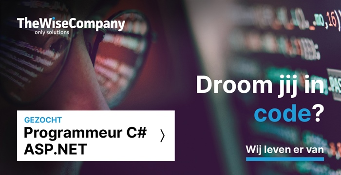 DROOM JIJ IN CODE?